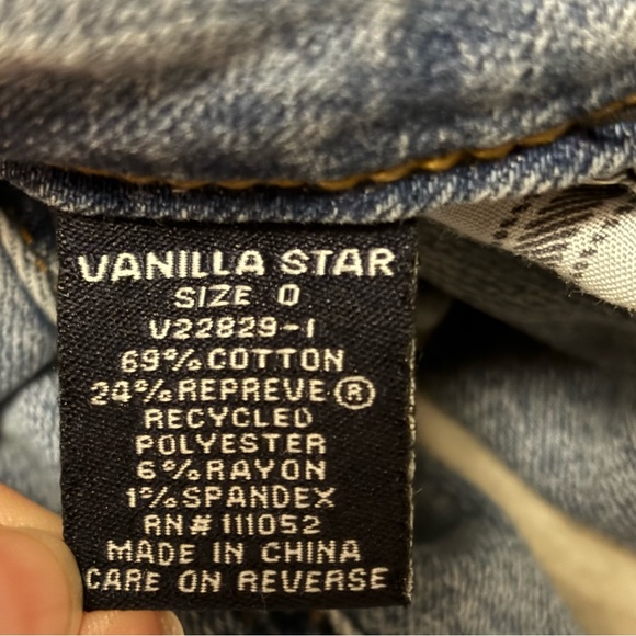 Vanilla Star Jeans Size 0 - Picture 3 of 3